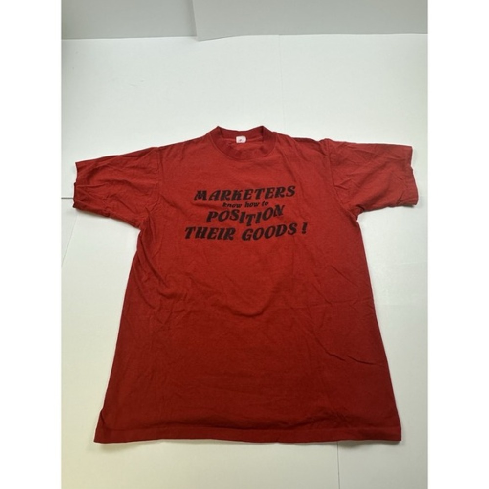 Vintage 1986 American Marketing Association AMA Shirt Mens Medium‎ Single Stitch